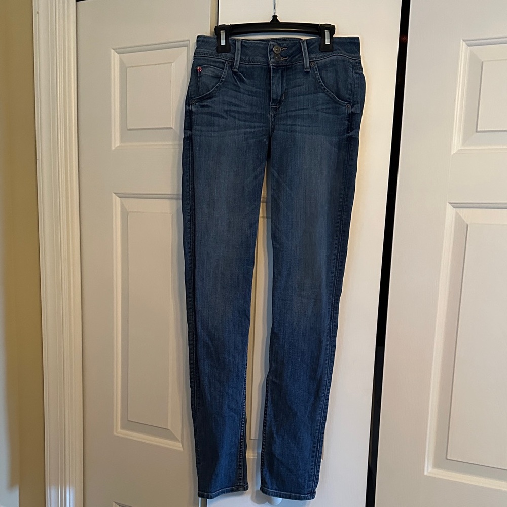 Hudson Jeans Women's Straight Leg in Deep Blue